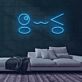 Kawaii Gesicht Emoji LED-Neonschild Wohnzimmer Gamingzimmer