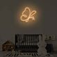 Schmetterling LED-Neonschild für Kinderzimmer