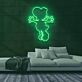Dinosaurierfigur mit großen Schuhen LED-Neonschild Gamingzimmer