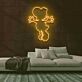 Dinosaurierfigur mit großen Schuhen LED-Neonschild Gamingzimmer