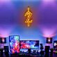 Schwert mit Buchstabe Z LED-Neonschild Gaming Zimmer