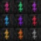 Schwert mit Buchstabe Z LED-Neonschild Gaming Zimmer