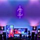Schwert mit Buchstabe Z LED-Neonschild Gaming Zimmer