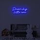 Dream big little one LED-Neonschild für Kinderzimmer