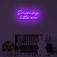 Dream big little one LED-Neonschild für Kinderzimmer