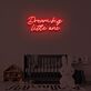 Dream big little one LED-Neonschild für Kinderzimmer