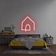 Haus Symbol LED-Neonschild Wohnzimmer Flur
