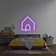 Haus Symbol LED-Neonschild Wohnzimmer Flur