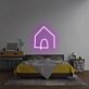 Haus Symbol LED-Neonschild Wohnzimmer Flur