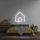 Haus Symbol LED-Neonschild Wohnzimmer Flur