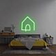 Haus Symbol LED-Neonschild Wohnzimmer Flur