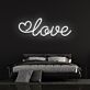 LOVE LED Neonschild für Schlafzimmer oder Wohnraum