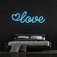 LOVE LED Neonschild für Schlafzimmer oder Wohnraum