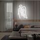 Engel Silhouette LED-Neonschild Schlafzimmer Wohnzimmer