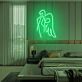 Engel Silhouette LED-Neonschild Schlafzimmer Wohnzimmer