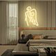 Engel Silhouette LED-Neonschild Schlafzimmer Wohnzimmer