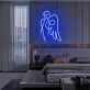 Engel Silhouette LED-Neonschild Schlafzimmer Wohnzimmer
