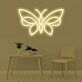 Schmetterling LED-Neonschild Wohnzimmer Schlafzimmer