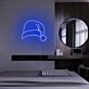Weihnachtsmannmütze LED-Neonschild Wohnzimmer Weihnachtsdeko