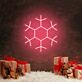 Schneeflocke LED-Neonschild Wohnzimmer Weihnachtsdekoration