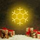 Schneeflocke LED-Neonschild Wohnzimmer Weihnachtsdekoration