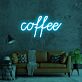 Coffee LED-Neonschild für Café, Küche und Wohnräume