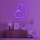 schlafende Katze LED-Neonschild Wohnzimmer Schlafzimmer