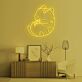schlafende Katze LED-Neonschild Wohnzimmer Schlafzimmer