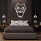 fliegende Katze Illustration LED-Neonschild für Schlafzimmer oder Wohnzimmer