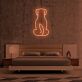 Hundesilhouette LED-Neonschild für Schlafzimmer oder Wohnzimmer