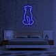 Hundesilhouette LED-Neonschild für Schlafzimmer oder Wohnzimmer