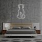 Hundesilhouette LED-Neonschild für Schlafzimmer oder Wohnzimmer