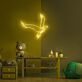 fliegender Papagei LED-Neonschild für Kinderzimmer und Wohnzimmer