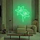 Lilienblüten LED-Neonschild Wohnzimmer Dekoration