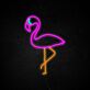Flamingo LED-Neonschild für Bar oder Wohnzimmer