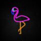Flamingo LED-Neonschild für Bar oder Wohnzimmer