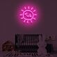 lächelnde Sonne LED-Neonschild Kinderzimmer