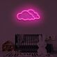 Wolken LED-Neonschild Kinderzimmer