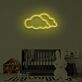 Wolken LED-Neonschild Kinderzimmer