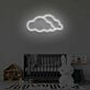 Wolken LED-Neonschild Kinderzimmer