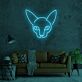 Katzenkopf LED-Neonschild für Wohnzimmer oder Schlafzimmer