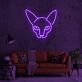 Katzenkopf LED-Neonschild für Wohnzimmer oder Schlafzimmer