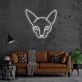 Katzenkopf LED-Neonschild für Wohnzimmer oder Schlafzimmer