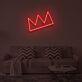 Krone LED-Neonschild Wohnzimmer Schlafzimmer