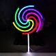 Lutscher LED-Neonschild für Kinderzimmer oder Party