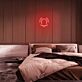 Klingel Symbol LED-Neonschild für Schlafzimmer oder Wohnzimmer