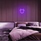 Klingel Symbol LED-Neonschild für Schlafzimmer oder Wohnzimmer