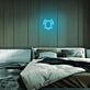 Klingel Symbol LED-Neonschild für Schlafzimmer oder Wohnzimmer