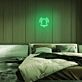 Klingel Symbol LED-Neonschild für Schlafzimmer oder Wohnzimmer