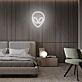 Alienkopf LED-Neonschild Schlafzimmer Wohnzimmer